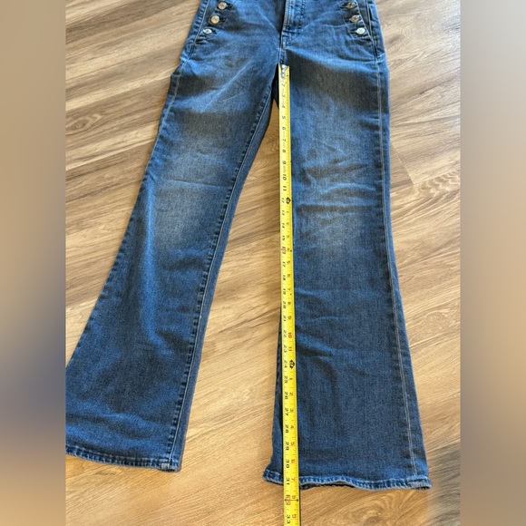 GAP Women's Flare Jeans - Dark Blue - Picture 7 of 7